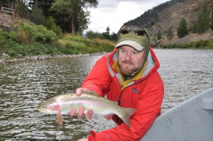 Clark Fork River Fly Fishing Montana - Rainbow Trout