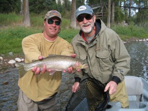 Fly Fishing Montana Rainbow Trout