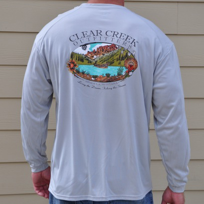 Clear Creek Outfitters Poly Back Shirt